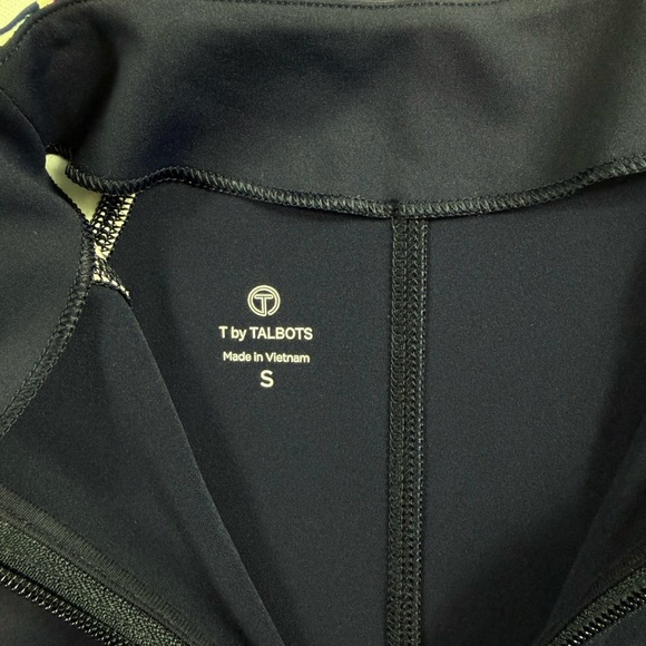 T by Talbots Athletic Quarter Zip Pullover | Size S | Golf Pickleball Preppy - Picture 2 of 10